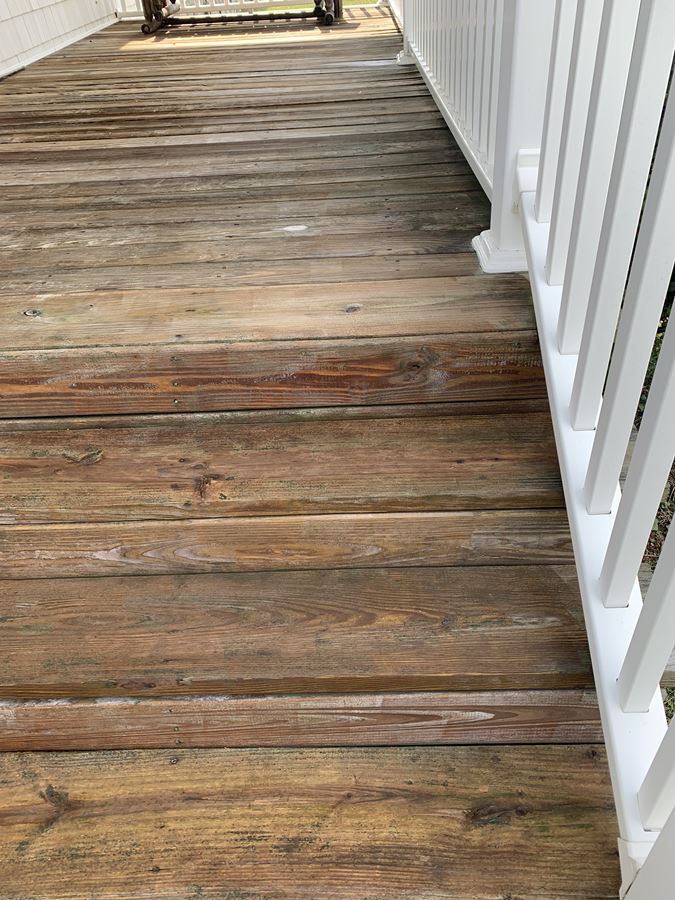Deck cleaning in greenville tn