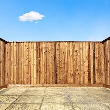 Cedar fence cleaning service