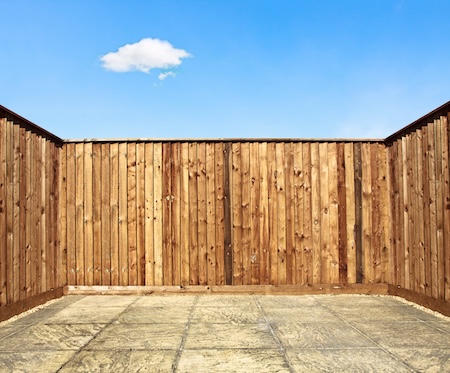 Cedar fence cleaning